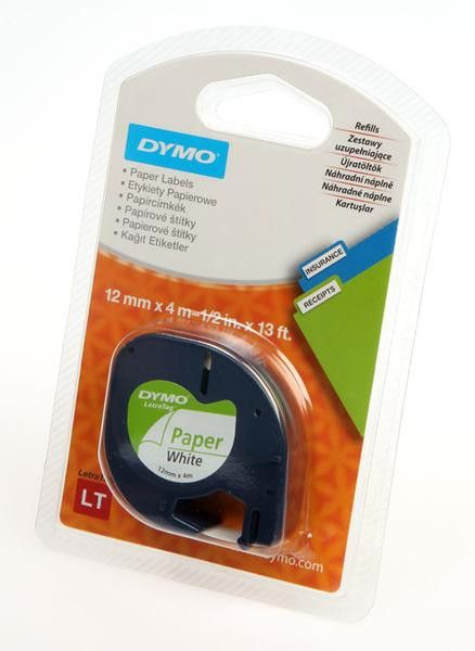 DYMO Páska papírová Letratag perlově bílá 1 ks
