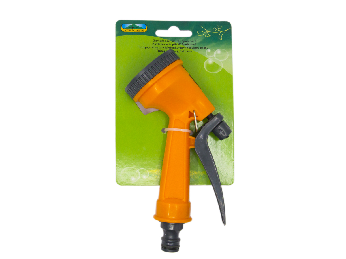 NOHEL-GARDEN Pistole na hadici zavlažovací 5polohová 20 x 11 x 6 cm 1 ks