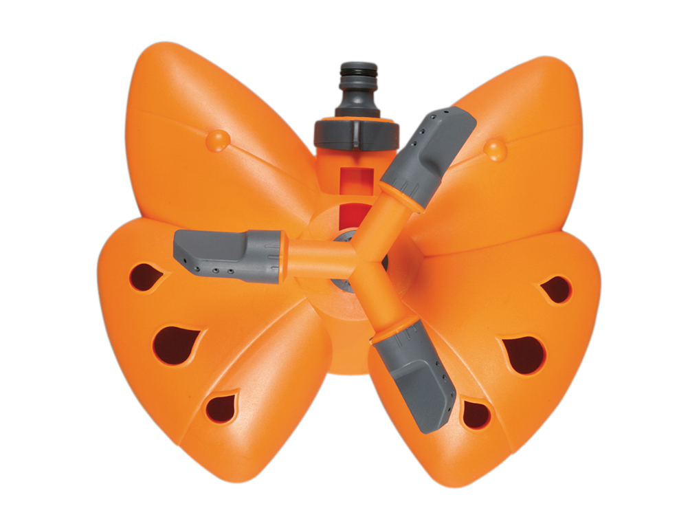 NOHEL-GARDEN Postřikovač s podstavcem Motýl kruhový 3ramenný 1 ks