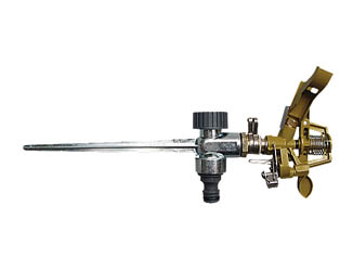 Postřikovač kovový otočný pulzní +bodec/Zn 1 ks