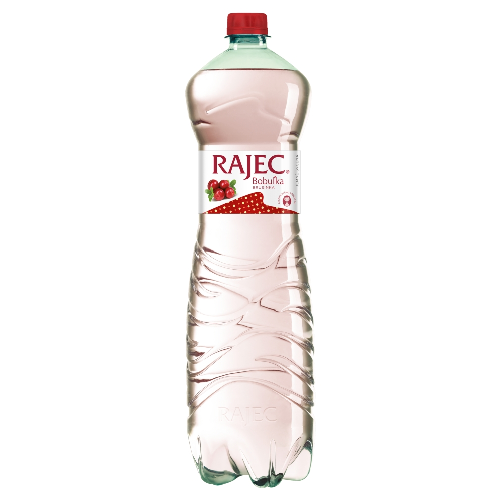 RAJEC Brusinka Voda jemně perlivá 6 x 1,5 l PET