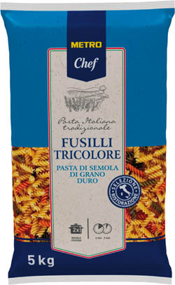 METRO Chef Fusilli Tricolore 5 kg