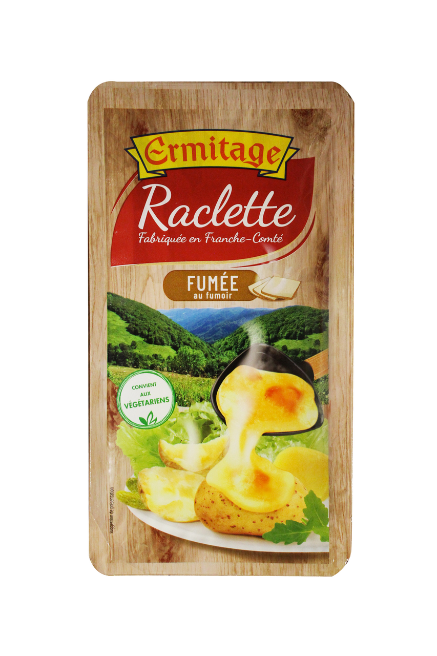 ERMITAGE Raclette uzený sýr plátky chlaz. 200 g