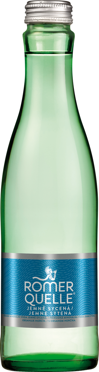 RÖMERQUELLE Voda minerální jemně perlivá 12 x 750 ml vratná láhev