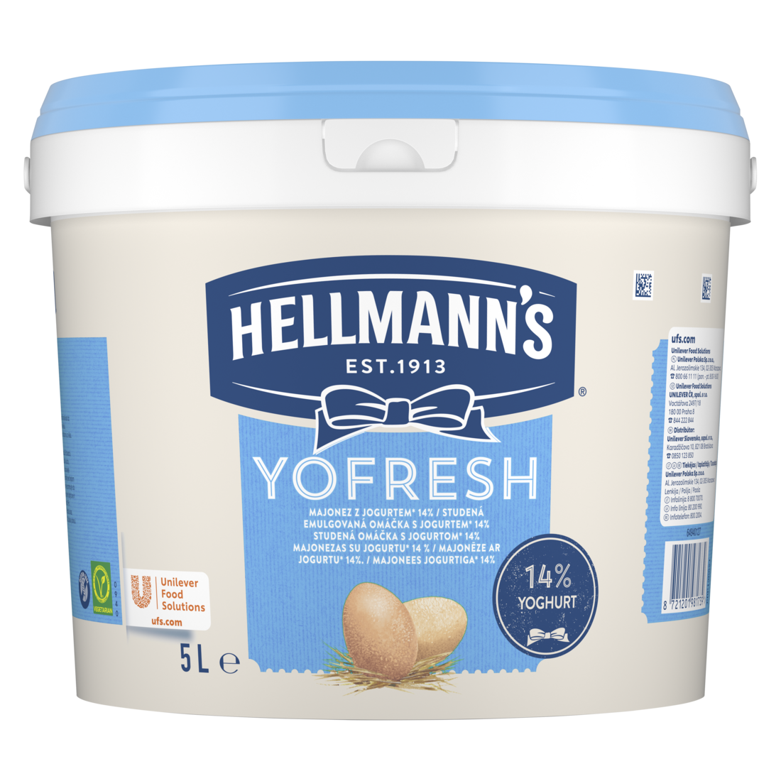 HELLMANN'S Majonéza Yofresh chlaz. 5 l