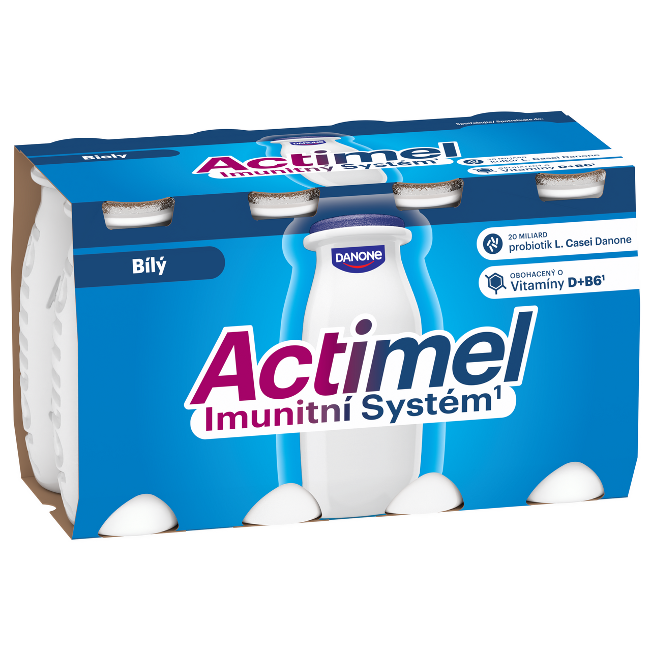 Danone Actimel Jogurtové mléko lesní plody chlaz. 3 x (8 x 100 g)