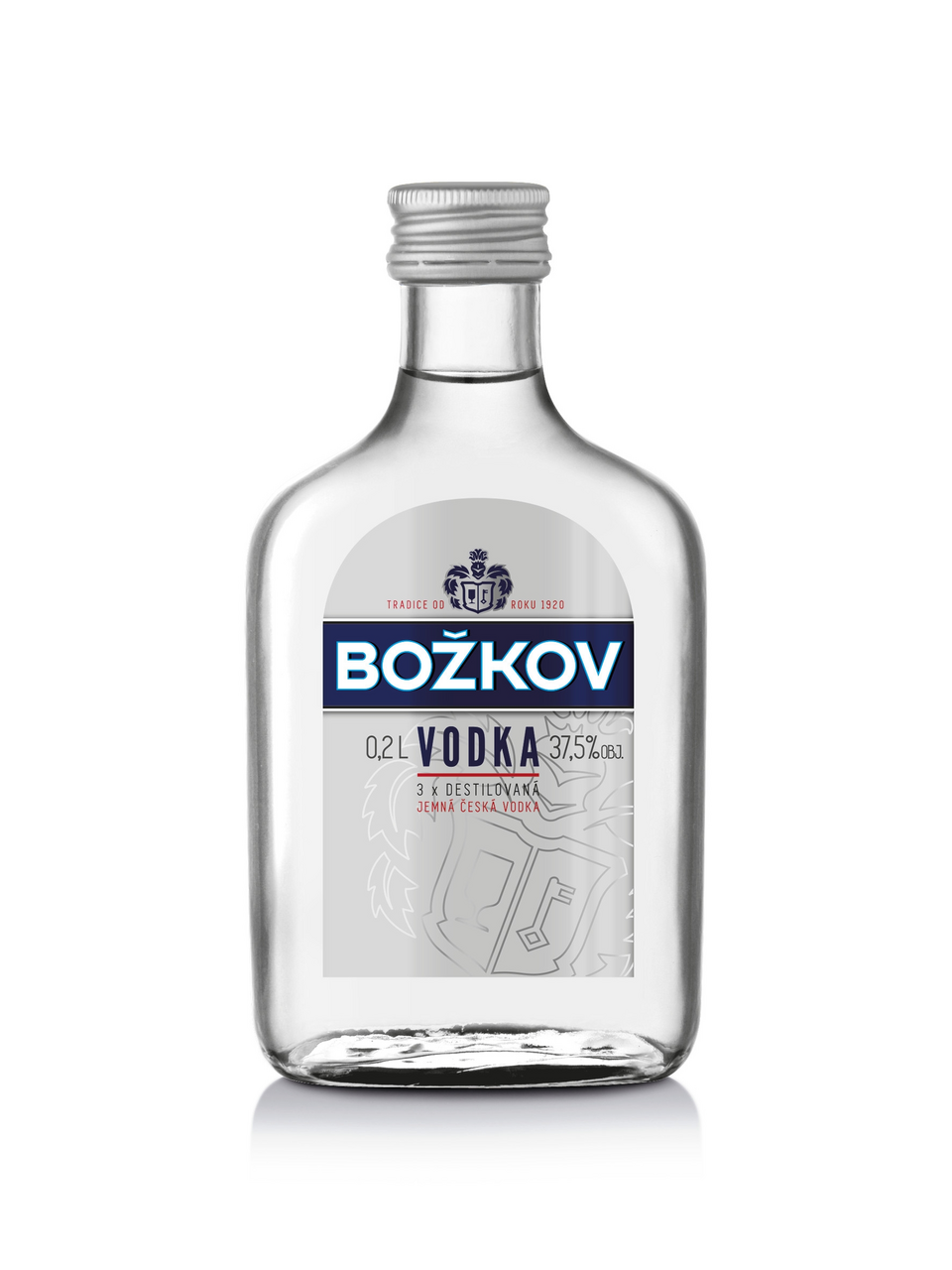 BOŽKOV Vodka 37,5 % 14 x 200 ml