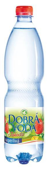 DOBRÁ VODA neperlivá jahoda 6 x 750 ml PET