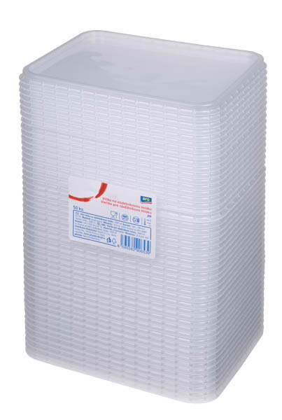 aro Víčko na obdélníkovou misku 50 ks