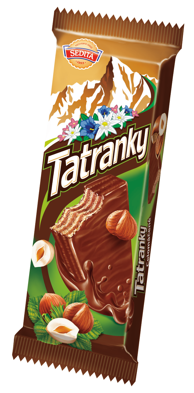 OPAVIA Sedita Tatranky celomáčené lískooříškové 48 x 30 g