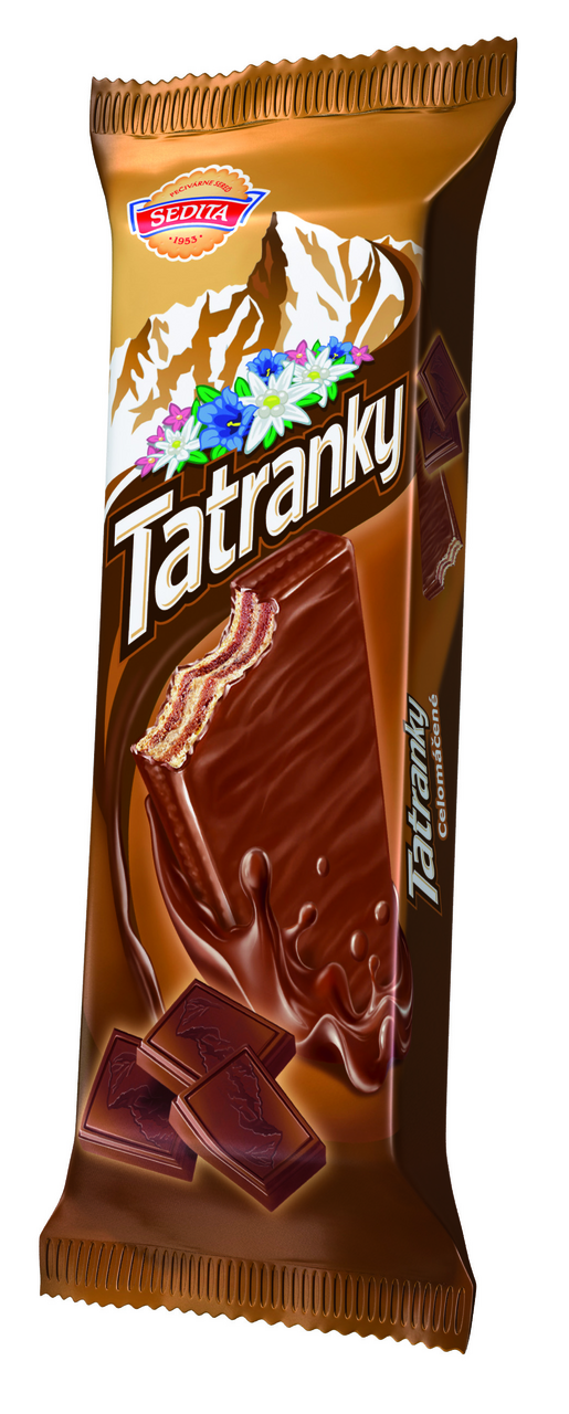 OPAVIA Sedita Tatranky celomáčené čokoládové 48 x 30 g