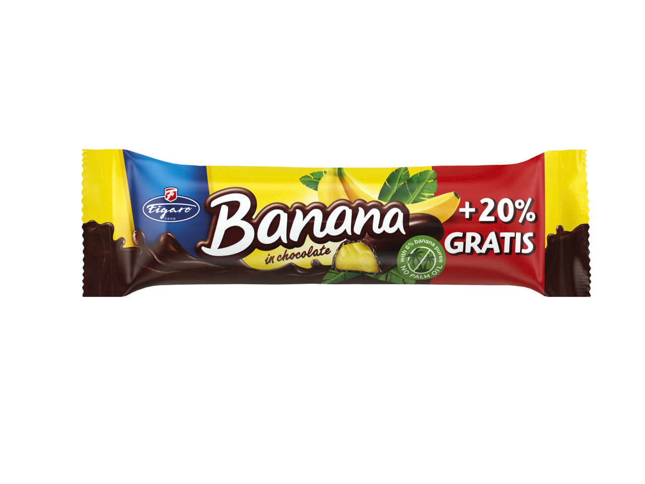 Figaro Banánek v čokoládě 35 x 30 g