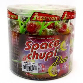 VIDAL Space chupi galactico duo lízátko 150 x 9,5 g