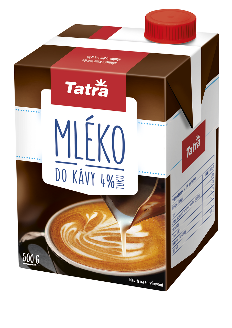 Tatra Mléko do kávy 4 % 6 x 500 g