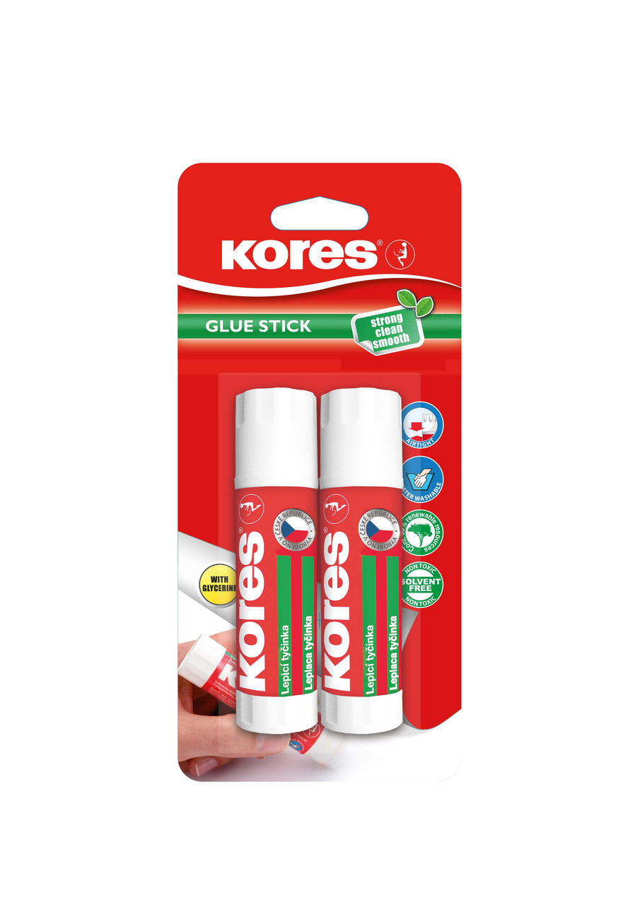 Kores Tyčinka lepicí 20 g 2 ks