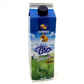 Mléko tatranské čerstvé 1,5% BIO chlaz. 1 l