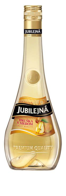 JUBILEJNÁ Hruška s medem 30 % 700 ml