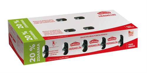 Sedlčanský Hermelín 50% gastro chlaz. 20 x 100 g