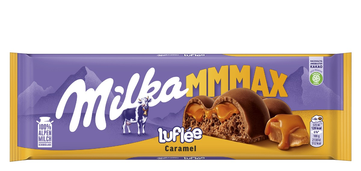 Milka Čokoláda Luflee Caramel 250 g