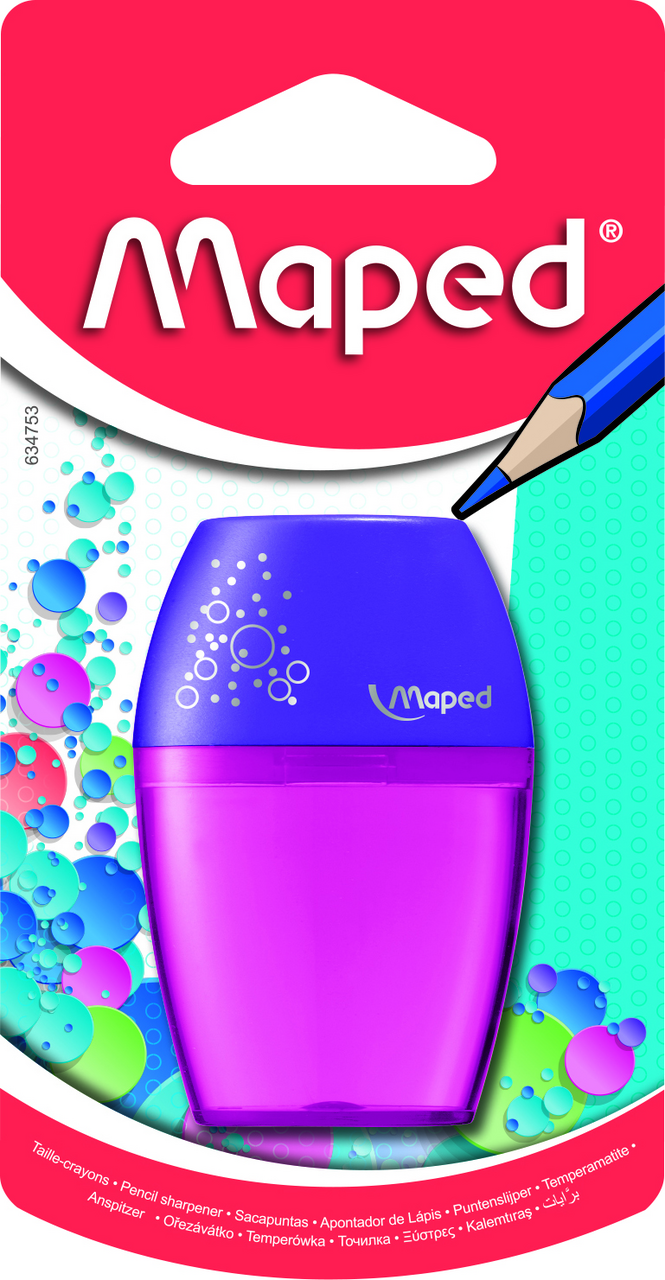 Maped Ořezávátko jednoduché Shaker 1 ks