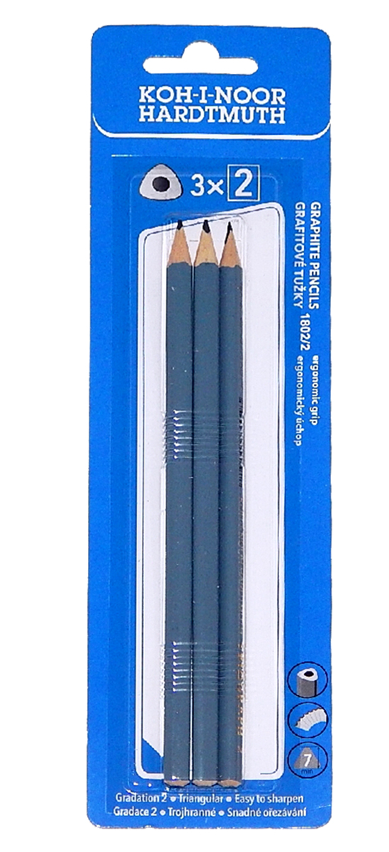 KOH-I-NOOR Tužka grafitová TR7 2 3 ks