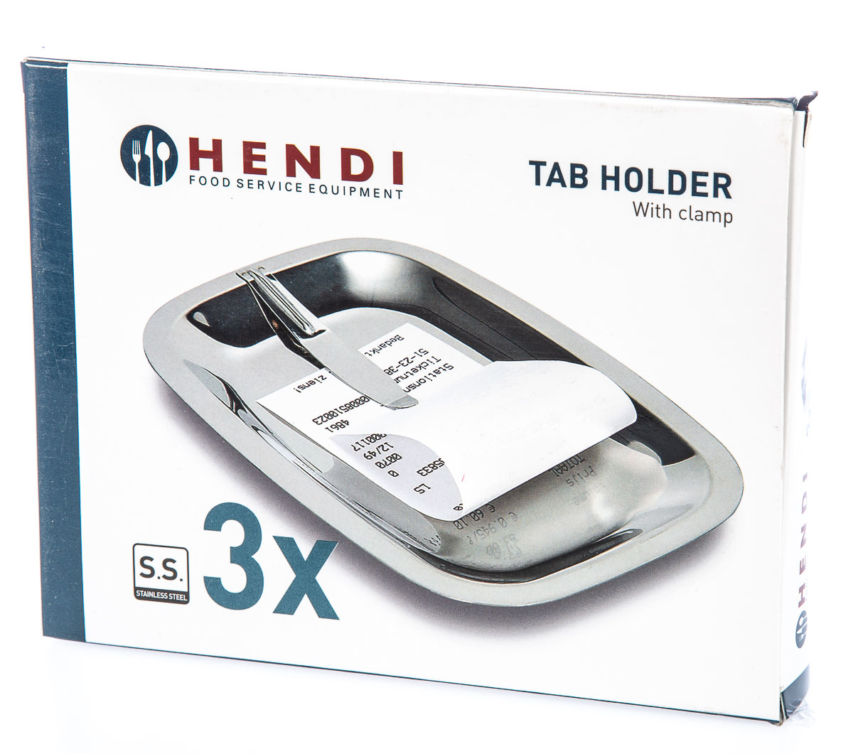 HENDI Tácek na účty 15 x 11 cm 3 ks