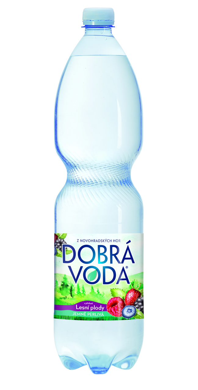 DOBRÁ VODA Ochucená lesní plody 6 x 1,5 l PET