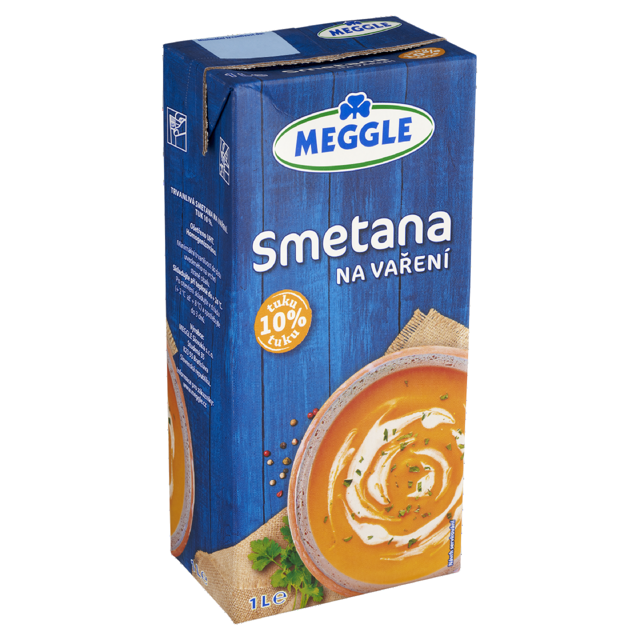 MEGGLE Smetana na vaření 10 % 1 l