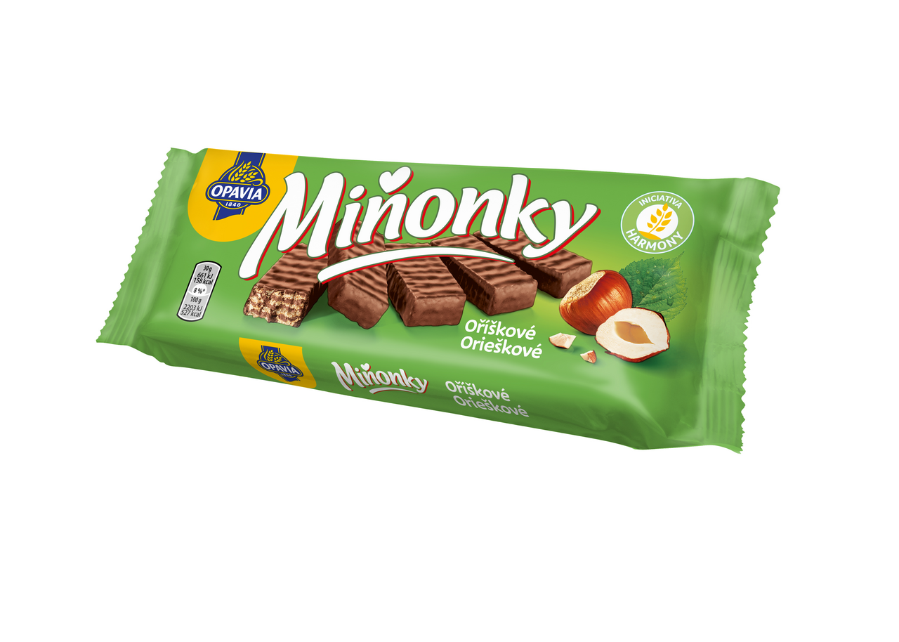 OPAVIA Miňonky oříškové 35 x 50 g