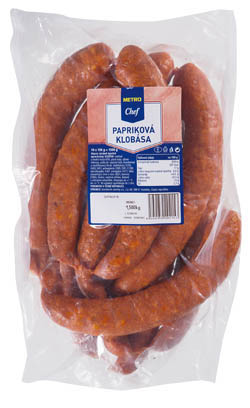 METRO Chef Klobása papriková chlaz. 10 x 150 g