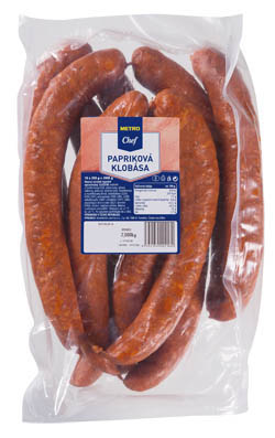 METRO Chef Klobása papriková chlaz. 10 x 200 g