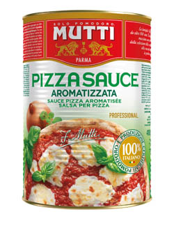 MUTTI Omáčka rajčatová na pizzu + bylinky 4,1 kg