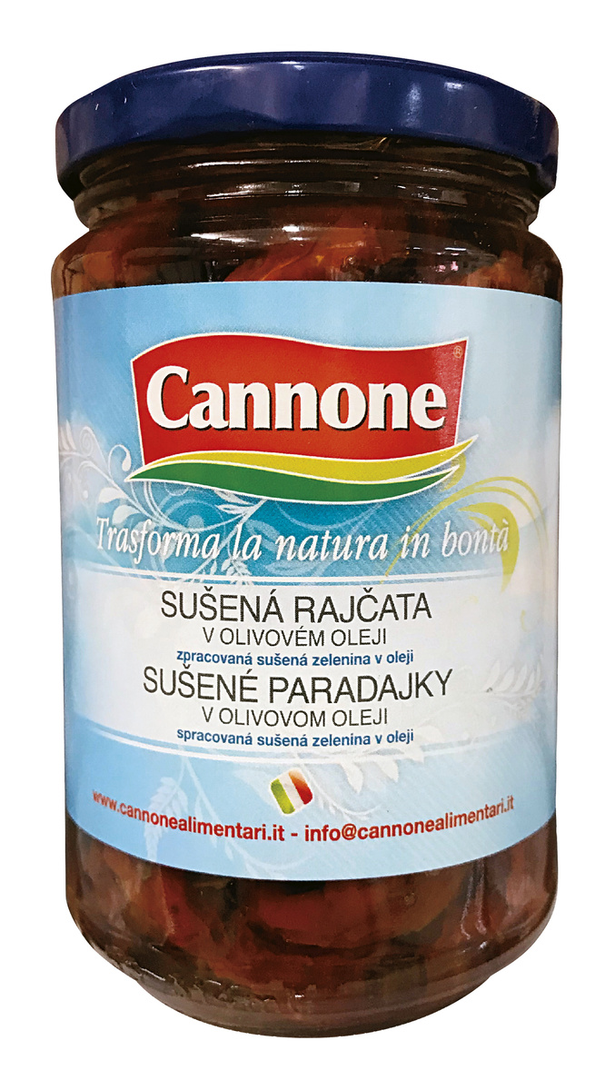 Cannone rajčata sušená v olivovém oleji 290 g