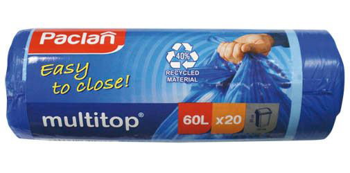 Paclan Standard Pytle na odpad zavazovací 60 l 3 x 24 ks