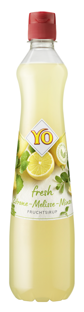 YO Sirup citron meduňka máta 700 ml