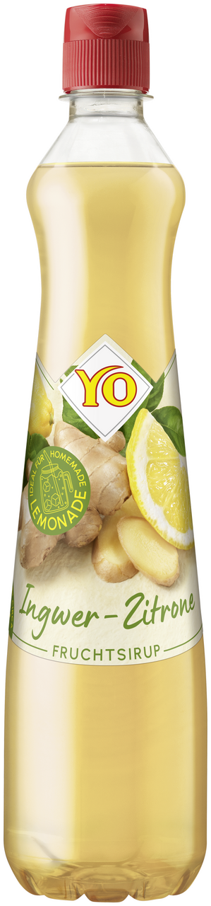 YO Sirup zázvor citron 700 ml