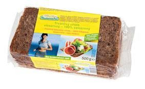 MESTEMACHER Chléb celozrnný 4-zrnný balený krájený 500 g