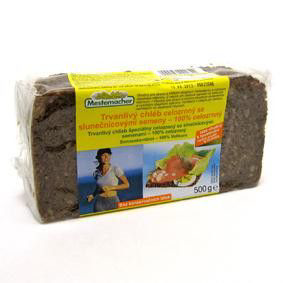 MESTEMACHER Chléb celozrnný slunečnicový balený krájený 500 g