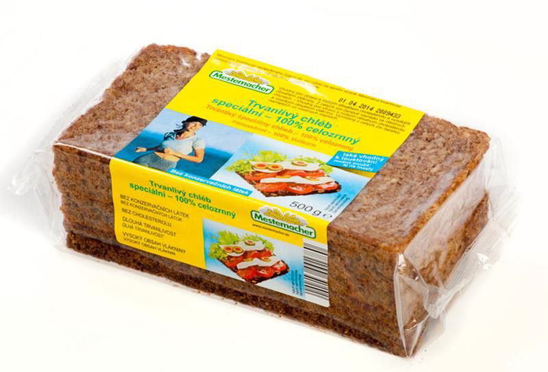 MESTEMACHER Chléb celozrnný balený krájený 500 g