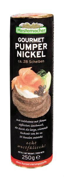 Mestemacher Chléb Párty Pumpernickel balený krájený 250 g