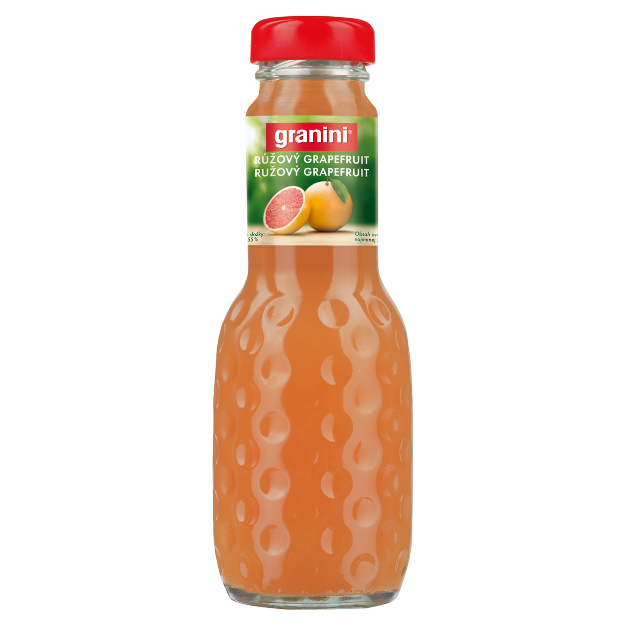 granini Růžový grep 24 x 200 ml vratná láhev