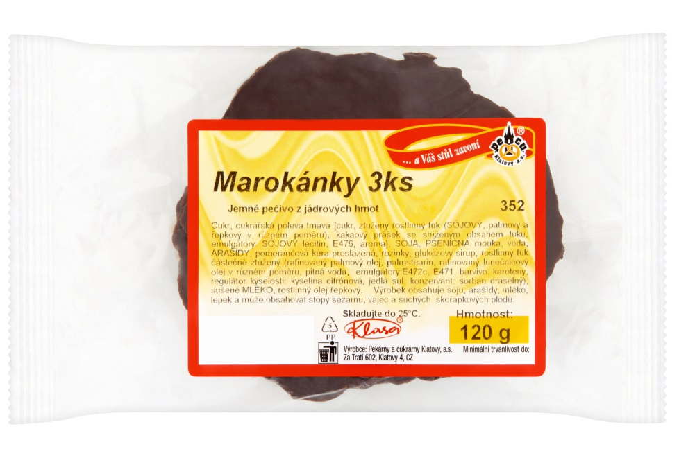Marokánka (3 ks) 120 g