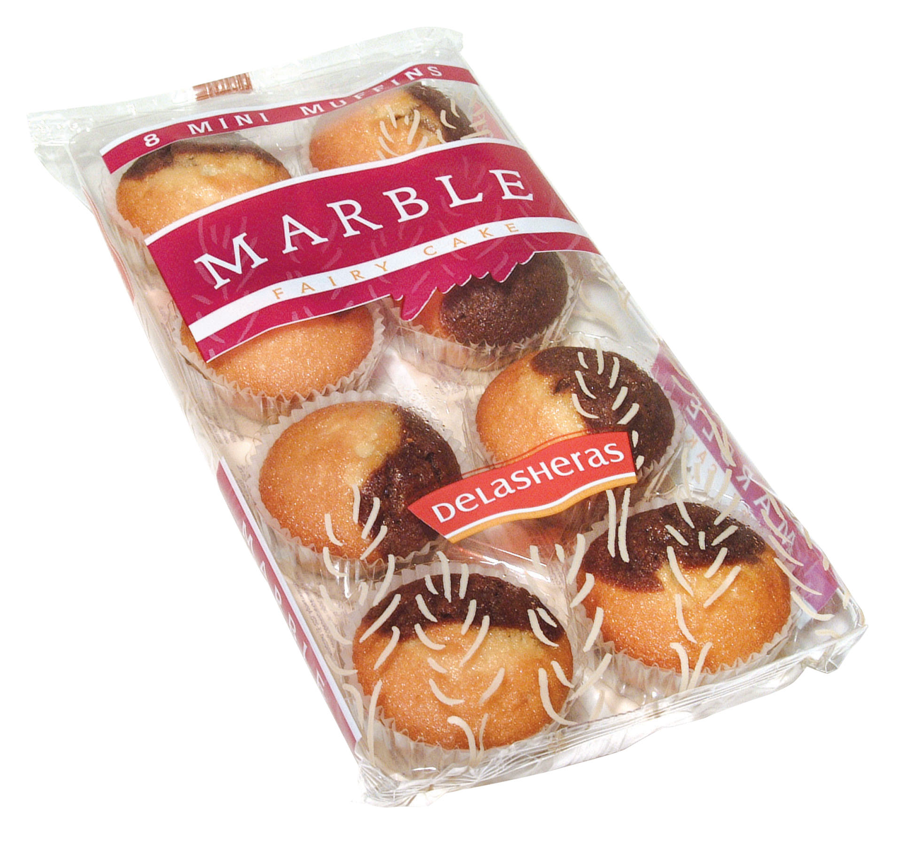 DELASHERAS Muffiny mramorové mini 180 g