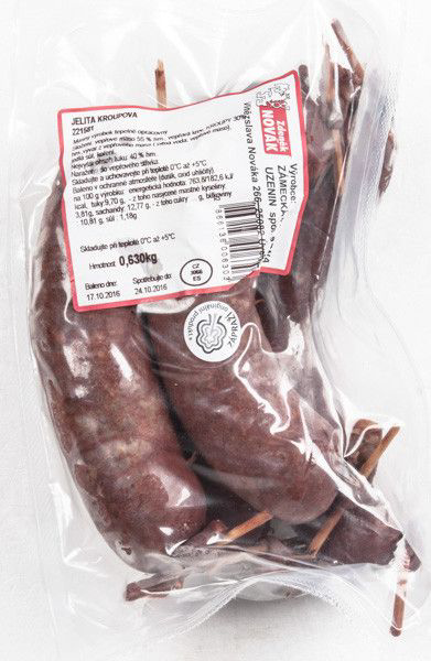 ZÁMECKÁ VÝROBNA Jelita chlaz. váž. cca 900 g