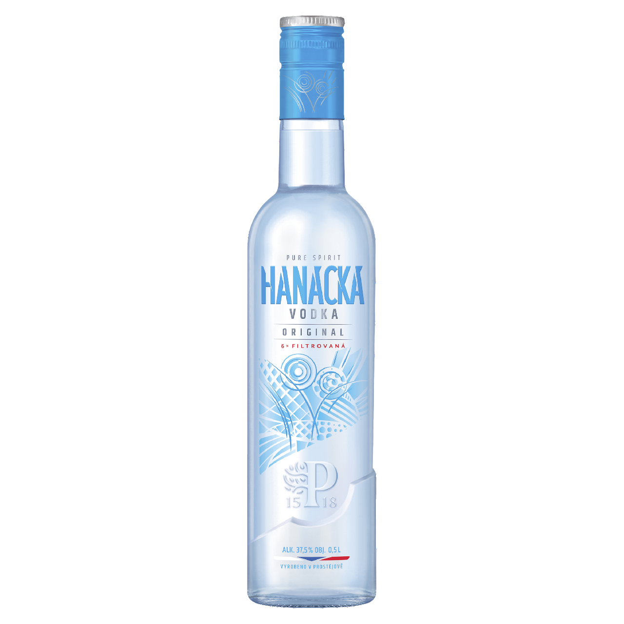 HANÁCKÁ Vodka 37,5 % 15 x 500 ml