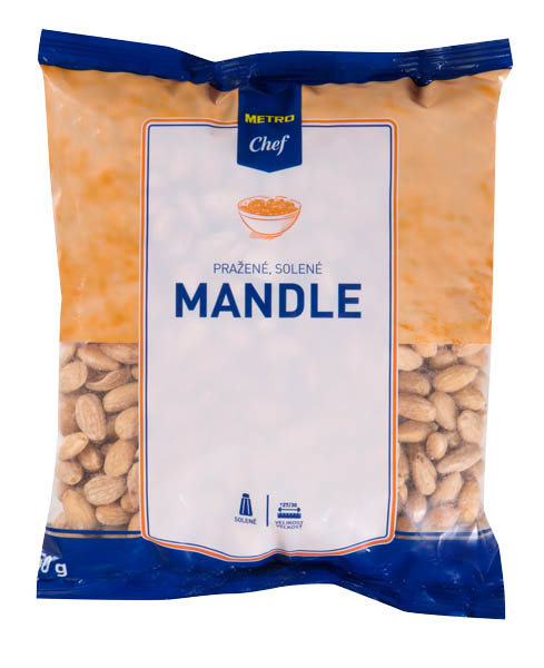 METRO Chef Mandle pražené solené 750 g