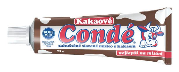  BOHEMILK Condé Mléko zahuštěné slazené s kakaem chlaz. 12 x 75 g