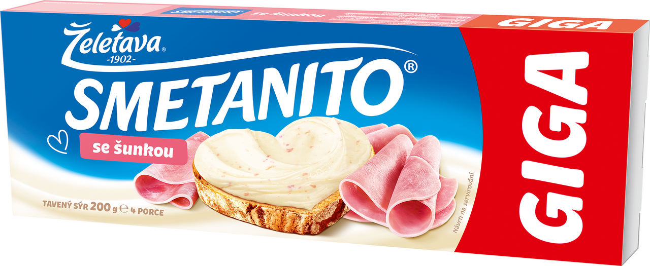 SMETANITO Giga šunka chlaz. 200 g