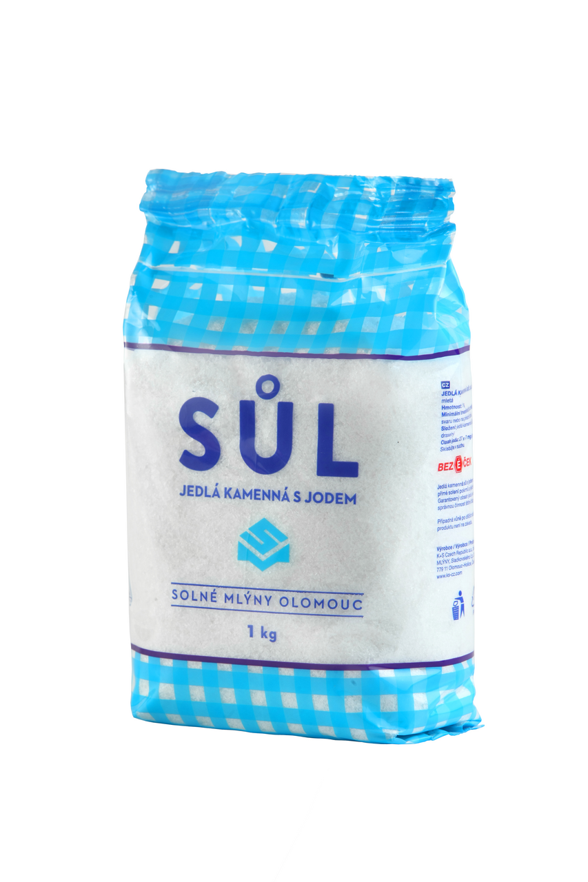 SOLNÉ MLÝNY Sůl kamenná 12 x 1 kg