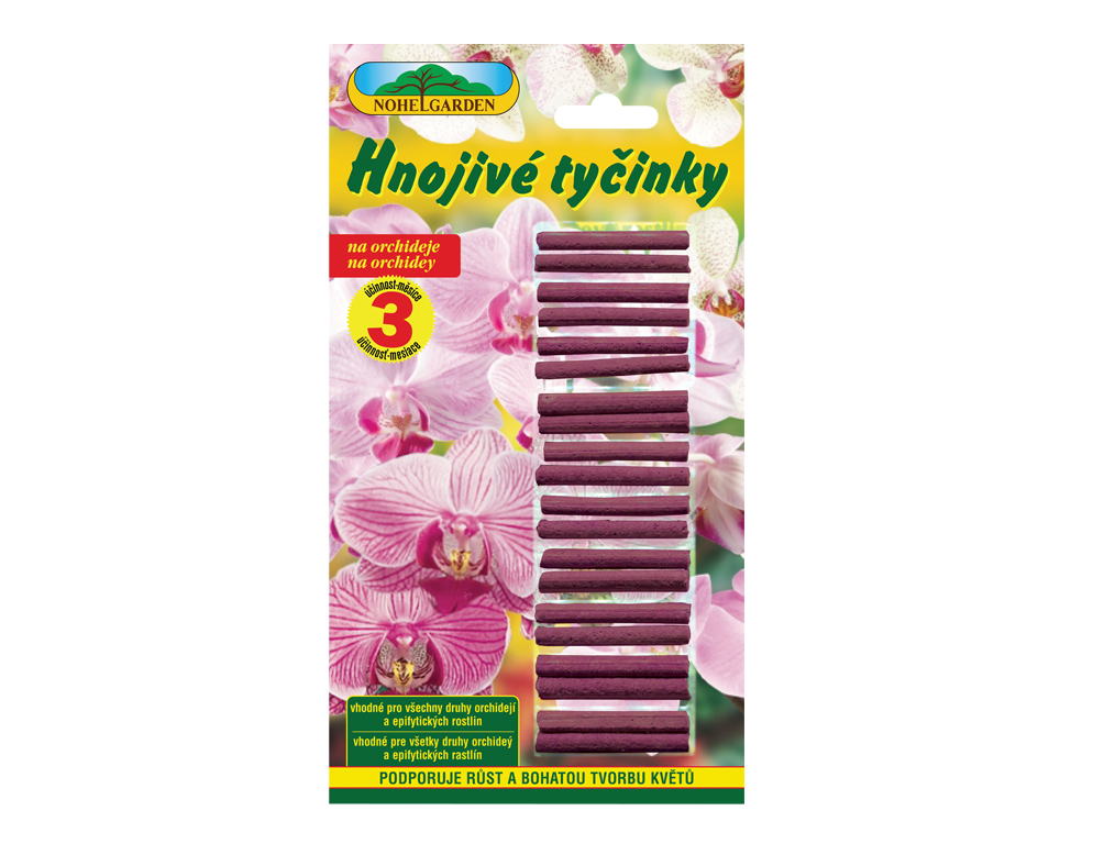 NOHEL-GARDEN Tyčinky na orchideje classic 20 ks